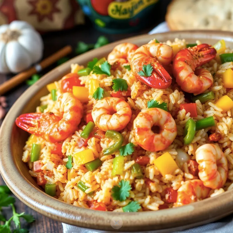 Crawfish Jambalaya image